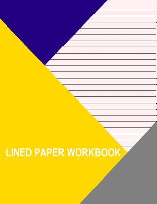 Download Lined Paper Workbook: Pink with Medium Black Lines -  | PDF