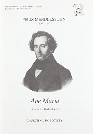 Download Ave Maria: Vocal score (Church Music Society publications) - Richard Lyne | PDF