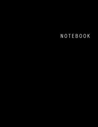Full Download Notebook: Unlined Notebook - Large (8.5 x 11 inches) - 100 Pages - Black Cover -  | PDF