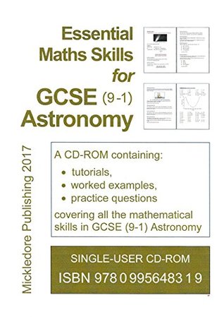 Full Download Essential Maths Skills for GCSE (9-1) Astronomy SINGLE USER CD - Nigel Marshall file in PDF