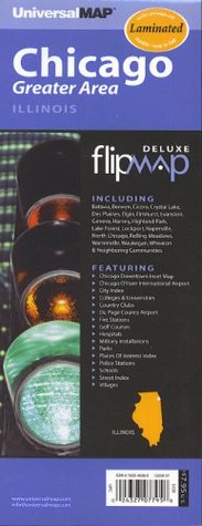 Read Chicago, IL. Greater Area, Deluxe City Laminated Foldout Map - Universal Map file in ePub