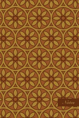 Read Online Notes: 6x9 Unruled Blank Notebook Traditional Brown Round Frame Cross Flower Seamless Pattern Cover. Matte Softcover Note Book Journal -  | PDF