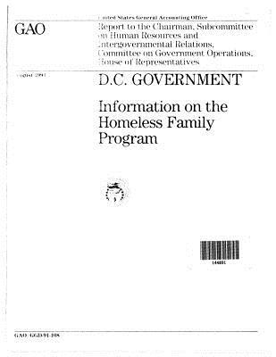 Read Online D.C. Government: Information on the Homeless Family Program - United States General Accountability Office | PDF