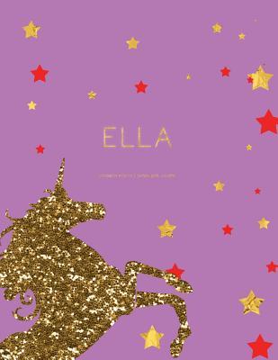 Read Ella - Purple Gold Unicorn Journal to Write in: Purple, Gold, Unicorn Notebook 8.5 X 11 -  file in PDF