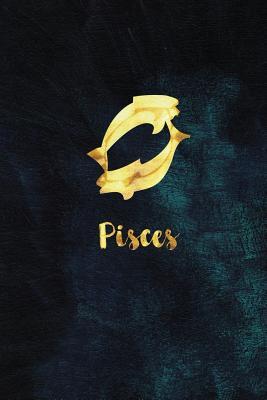 Full Download Pisces: Blank Dot Grid Planner with Gold Star Sign 110 Pages 6 X 9 Inches for Journaling & Note Taking -  | PDF