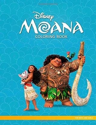 Read Online Moana Coloring Book: Adventures of Disney Moana - Mark Smith | ePub
