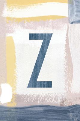 Read Online Z: Monogrammed Journal (Notebook/Diary) with Indigo Blue Abstract Painting Cover - Artprintly Books | ePub