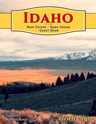 Download Idaho Real Estate Open House Guest Book: Spaces for Guests - Lisa Marie Smith file in ePub