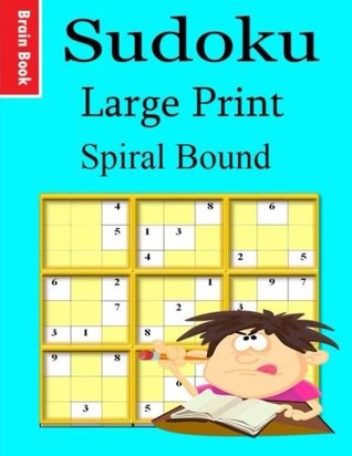 Read Online Sudoku large print spiral bound: One puzzle per page with room to work - Pawika kuna | ePub