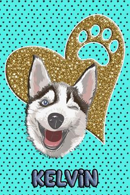 Read Online Husky Life Kelvin: College Ruled Composition Book Diary Lined Journal Blue - Frosty Love file in PDF