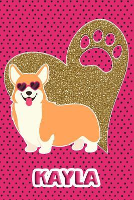 Read Online Corgi Life Kayla: College Ruled Composition Book Diary Lined Journal Pink - Foxy Terrier | PDF