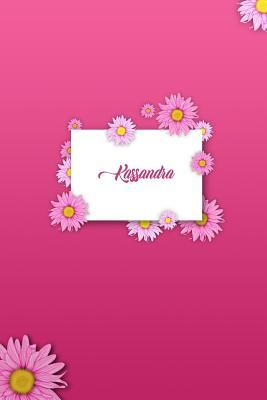 Read Online Kassandra: Matte Softcover Paperback, 6 X 9 Inch Personalized Notebook Journal with 120 Blank Lined Pages Gift for Girls Teens Women -  file in ePub
