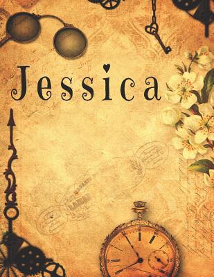 Read Jessica: The perfect personalized blank lined steampunk notebook journal diary for anyone named Jessica - Your Name Here | PDF