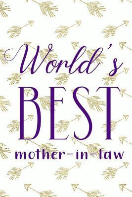 Read Online World's Best Mother In Law: Blank Lined Notebook Journal Diary Composition Notepad 120 Pages 6x9 Paperback ( Mother In Law ) White - Anna Anderson file in ePub