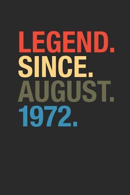 Download Legend Since August 1972: Dotted Bullet Journal (6 X 9 -120 Pages) for Birthday Gift Idea - Legend Publishing file in PDF