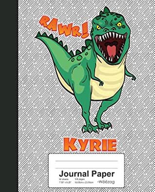 Read Online Journal Paper: KYRIE Dinosaur Rawr T-Rex Notebook -  file in ePub