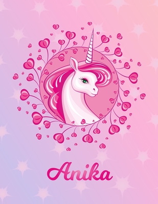 Download Anika: Unicorn Large Blank Primary Handwriting Learn to Write Practice Paper for Girls Creative Pink Purple Magical Horse Personalized Letter A Initial Custom First Name Cover Dotted Midline Workbook for Learning Use Imagination to Create Tales - Learn2write Publications file in PDF