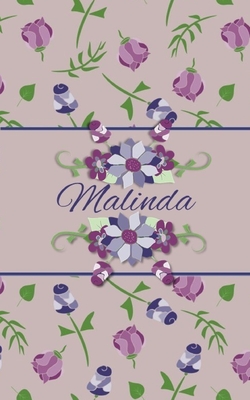 Read Online Malinda: Small Personalized Journal for Women and Girls - Pretty Purple Days Press | ePub