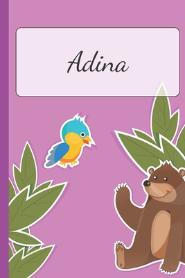 Read Adina: Personalized Name Notebook for Girls Custemized with 110 Dot Grid Pages A custom Journal as a Gift for your Daughter or Wife Perfect as School Supplies or as a Christmas or Birthday Present Cute Girl Diary - Cute Journal Lovers | ePub