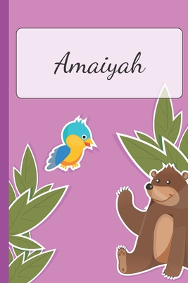 Read Online Amaiyah: Personalized Name Notebook for Girls Custemized with 110 Dot Grid Pages A custom Journal as a Gift for your Daughter or Wife Perfect as School Supplies or as a Christmas or Birthday Present Cute Girl Diary - Cute Journal Lovers file in ePub